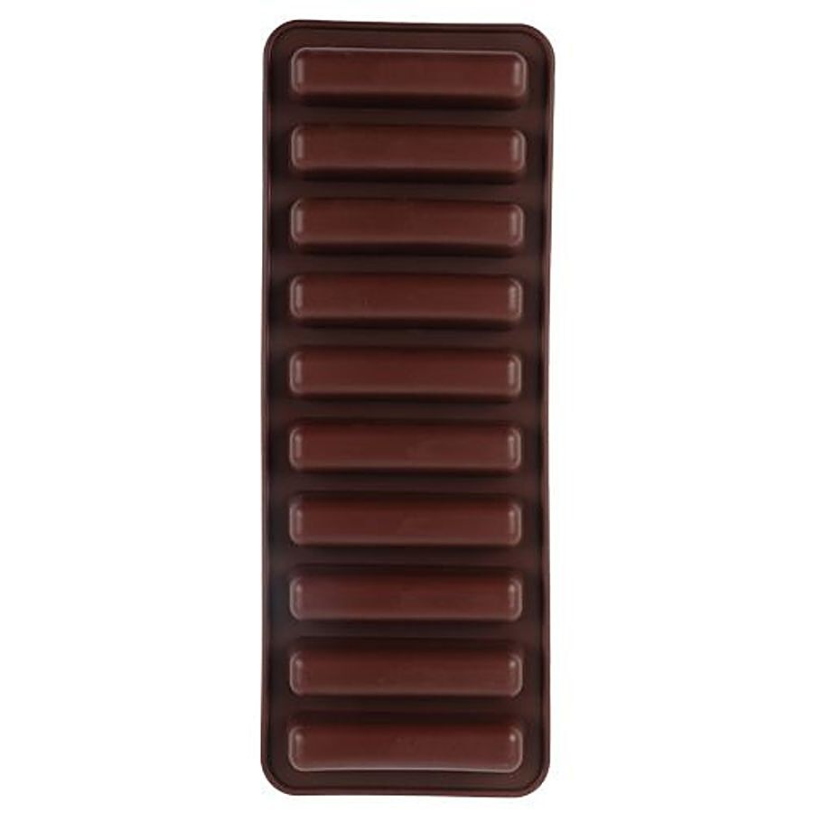 DP Silicone Ice Tray/Chocolate Mould For Baking - Brown BB 133