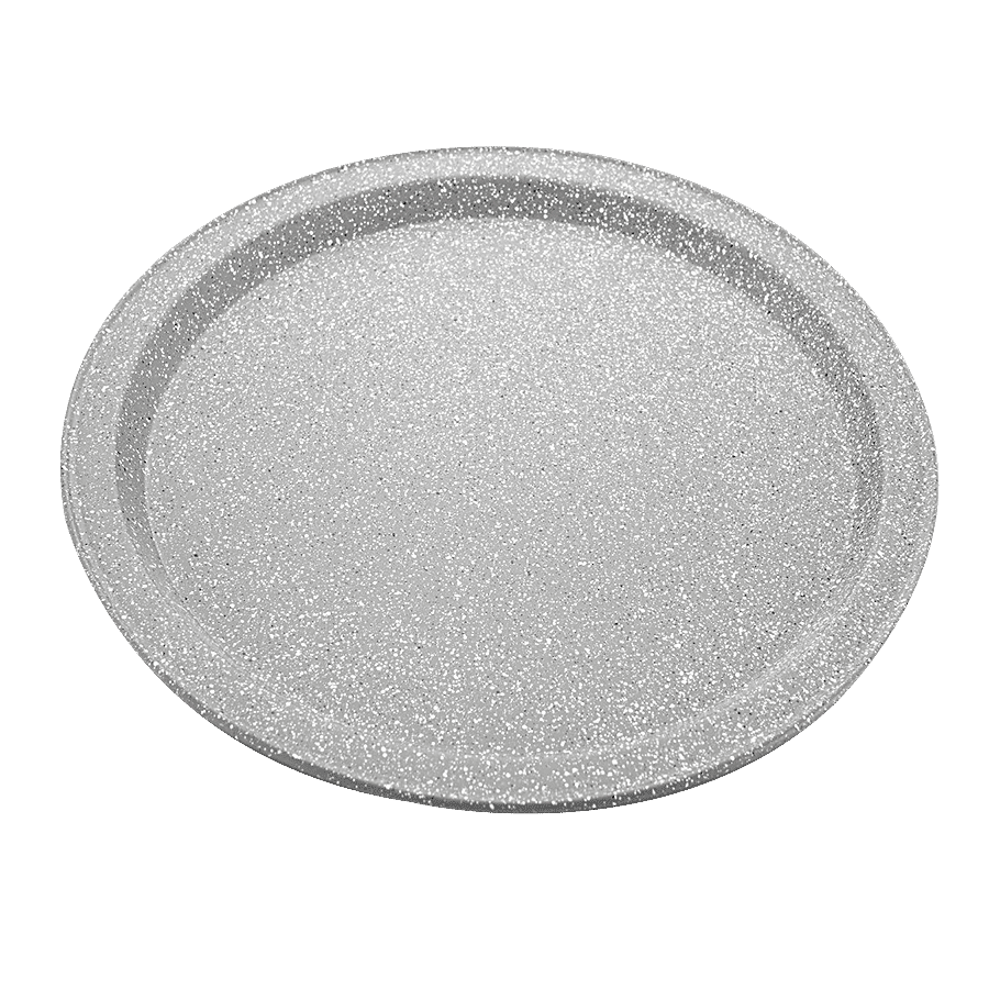 Femora Carbon Steel Pizza Plate - Stone Ware Finish