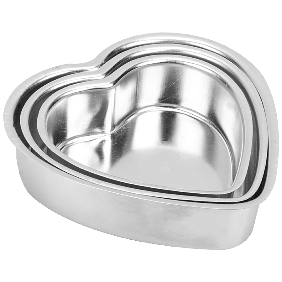 Klassic Aluminium Heart Shape Cake Mould