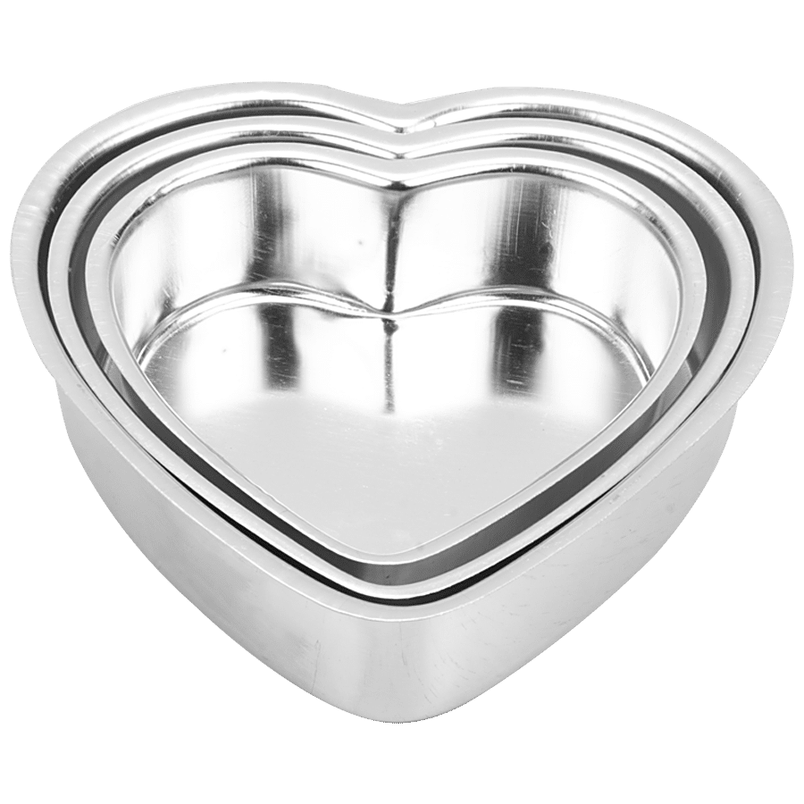 Klassic Aluminium Heart Shape Cake Mould