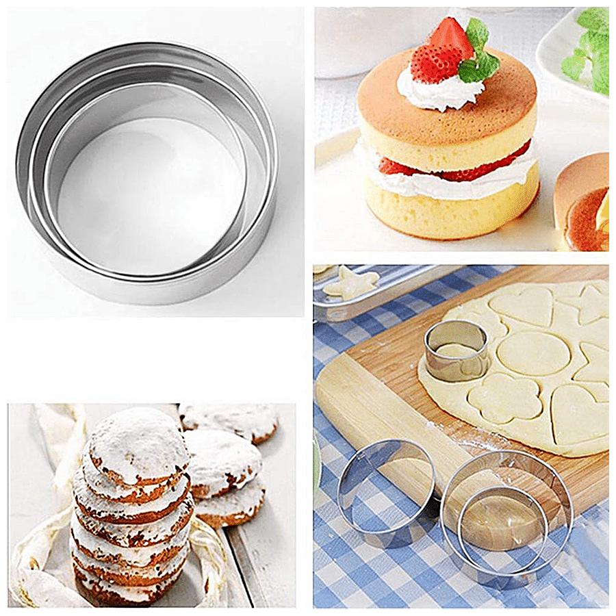 Klassic Stainless Steel Cookie Cutter Set