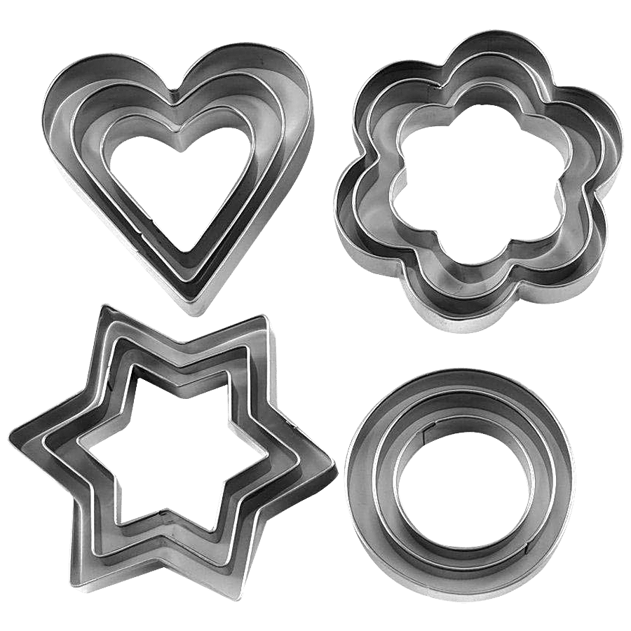 Klassic Stainless Steel Cookie Cutter Set