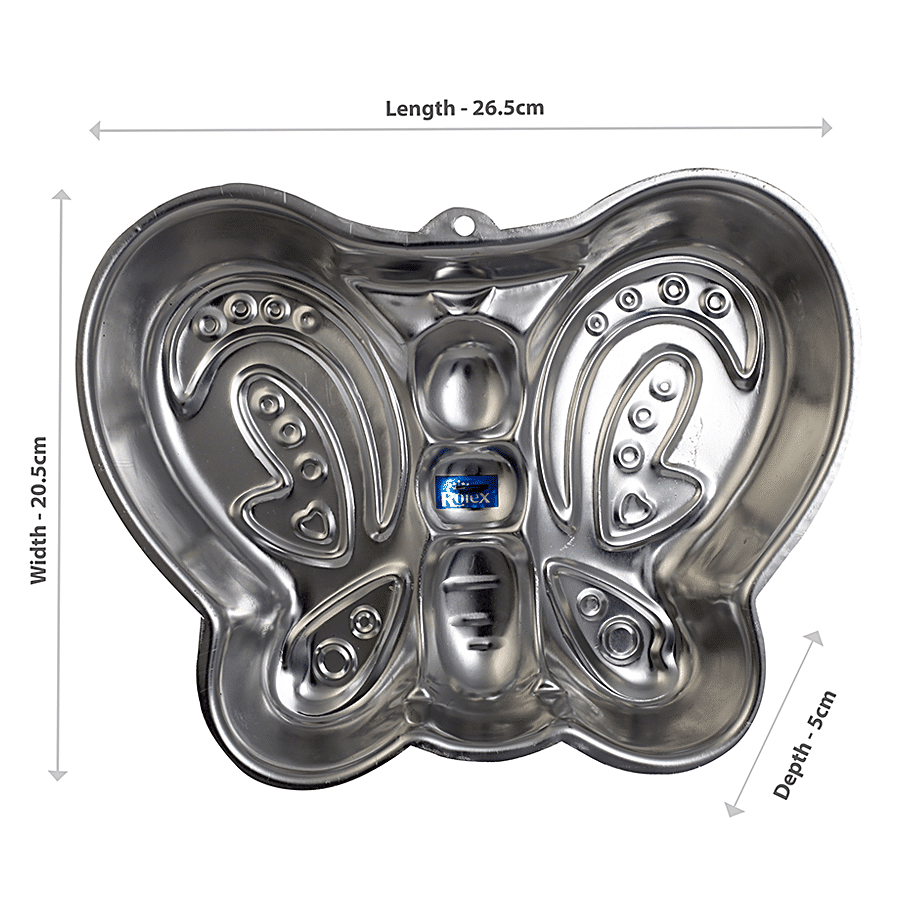 Rolex  Aluminium Cake Mould - Butterfly