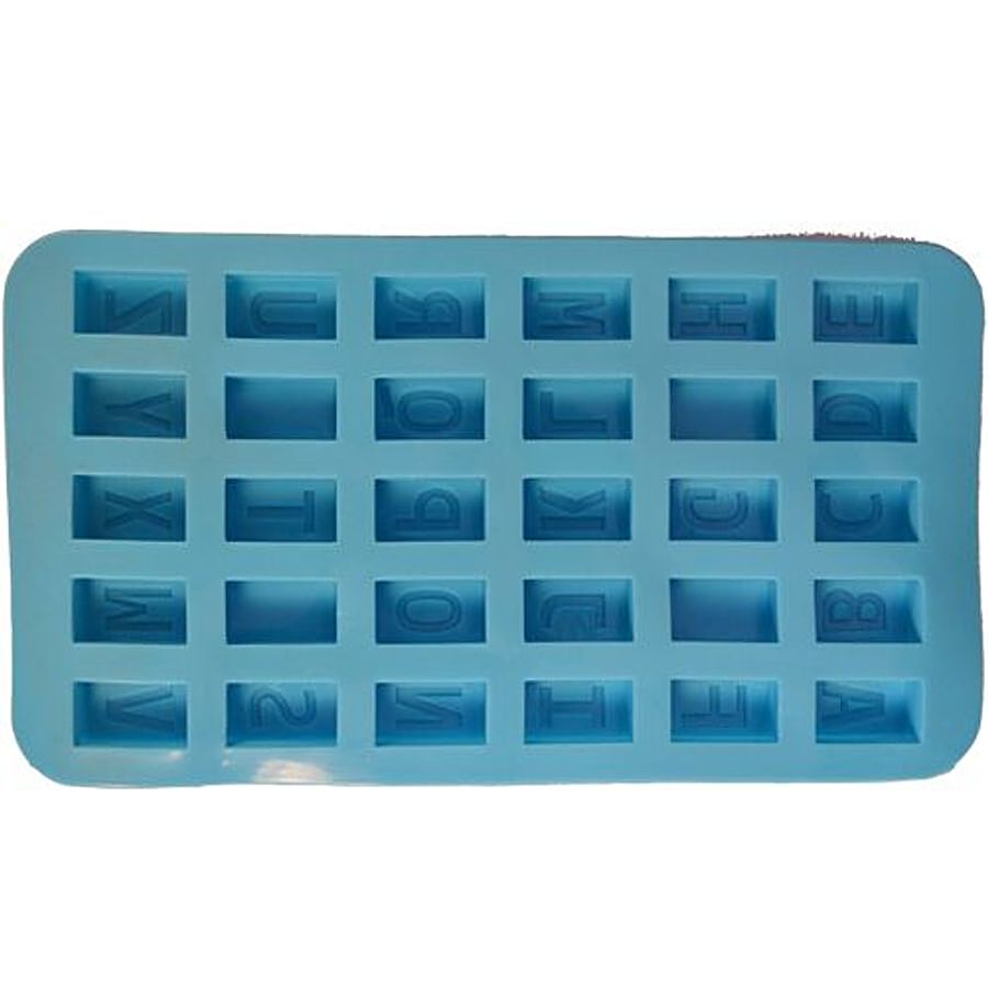 Cook4U Silicon Chocolate/Ice Mould - Alphabetic