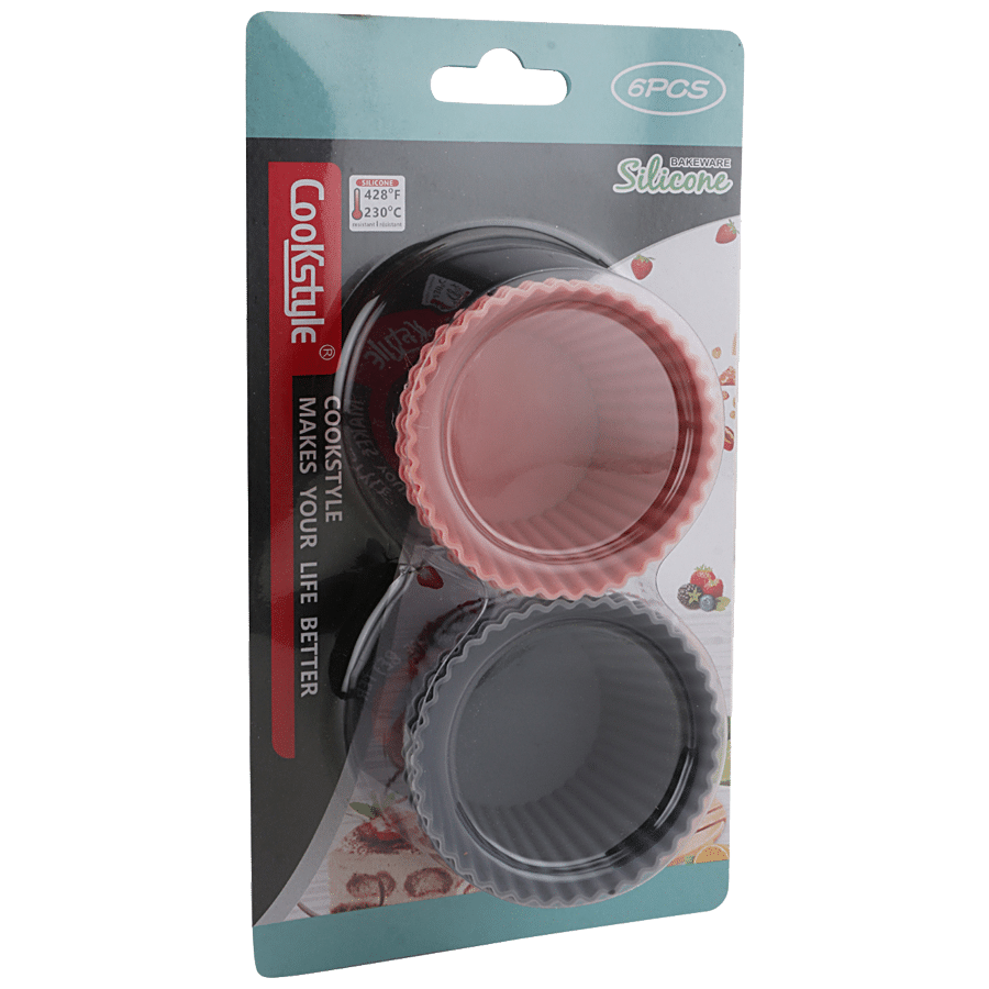 CookStyle Silicone Cake Mould Set - Assorted Colour