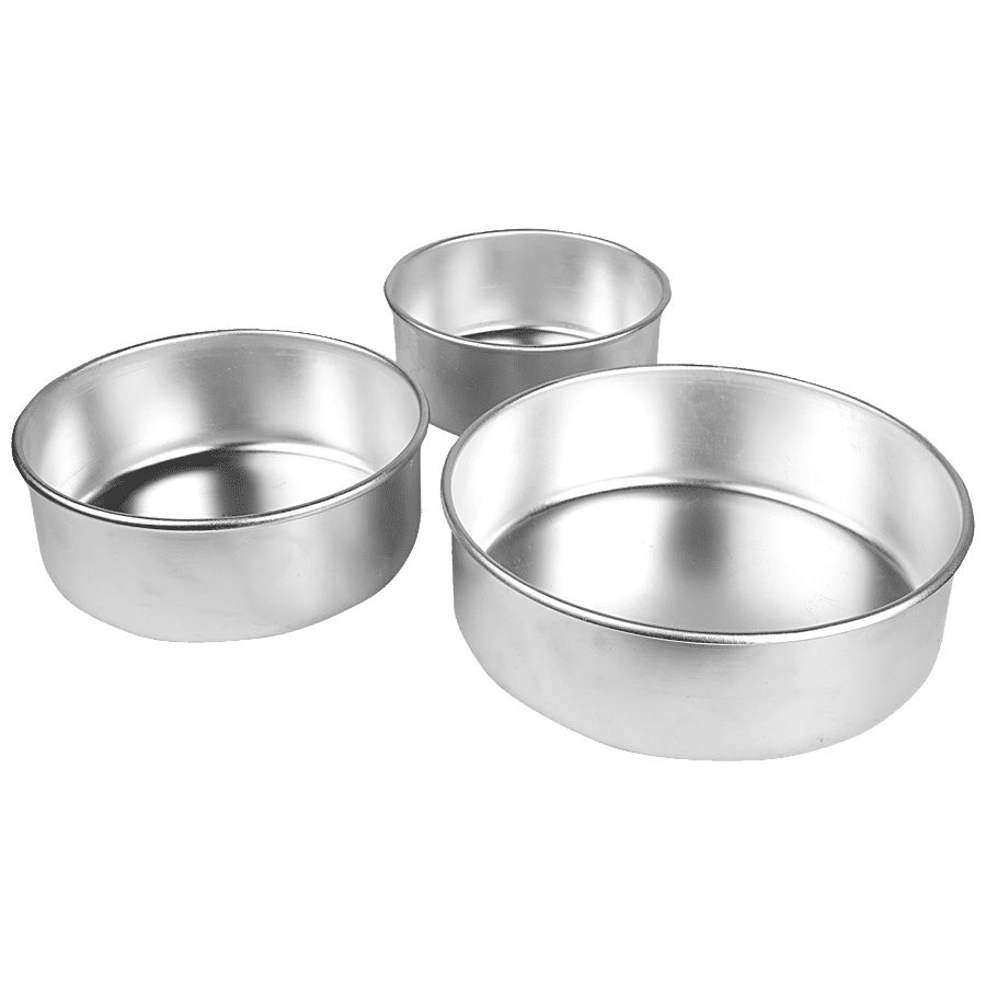 DP Aluminium Round Cake Mould - For Oven