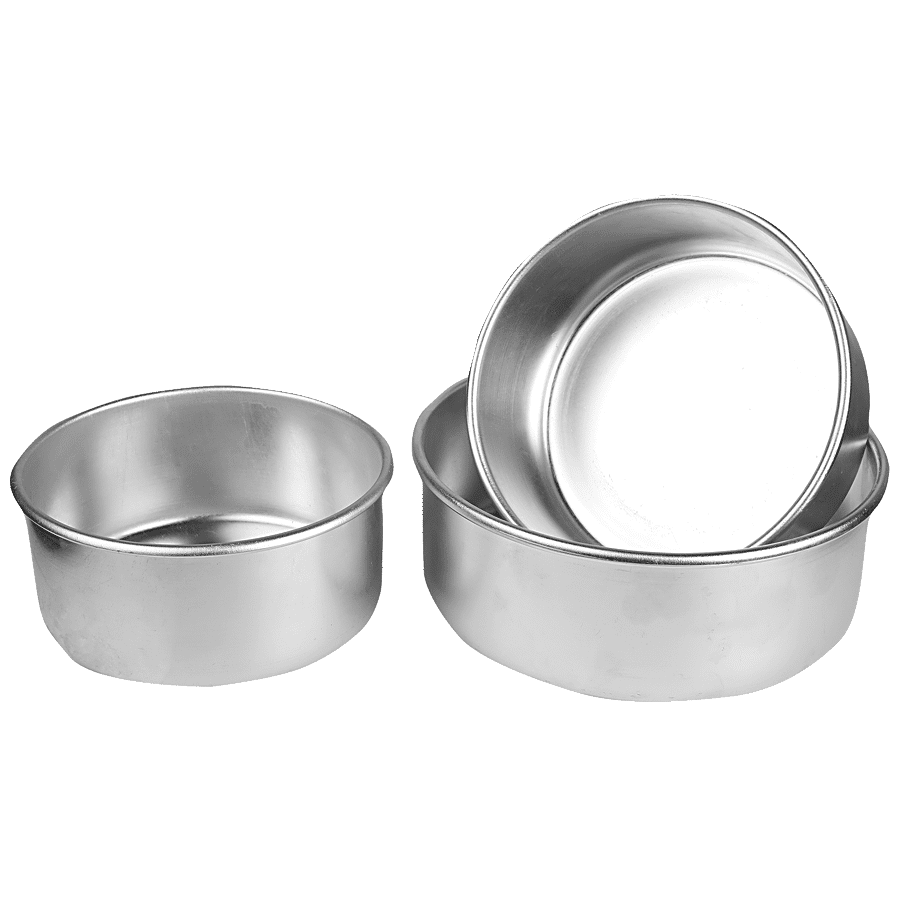 DP Aluminium Round Cake Mould - For Ovens