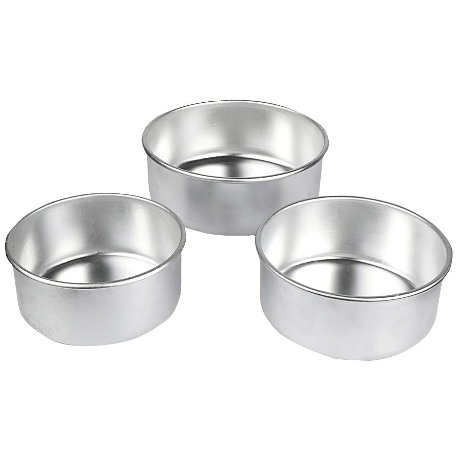 DP Aluminium Round Cake Mould - For Ovens