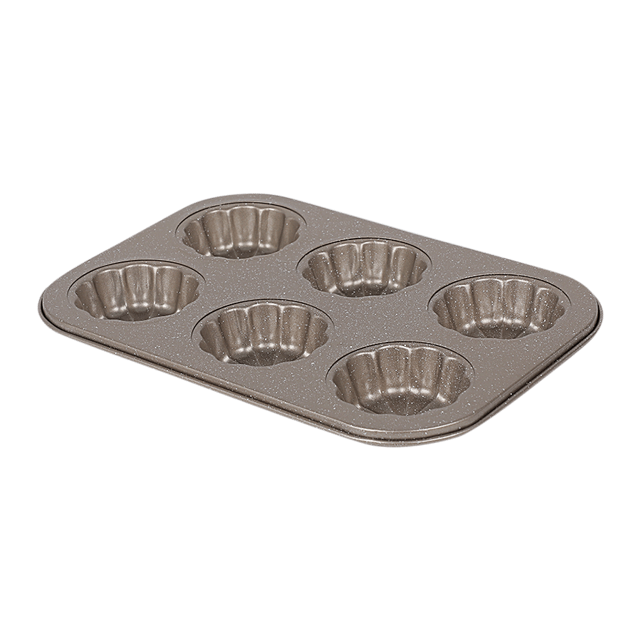 DP Metal Cupcake Mould - Golden