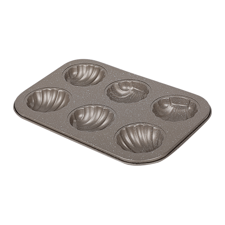 DP Metal Cupcake Mould - Golden