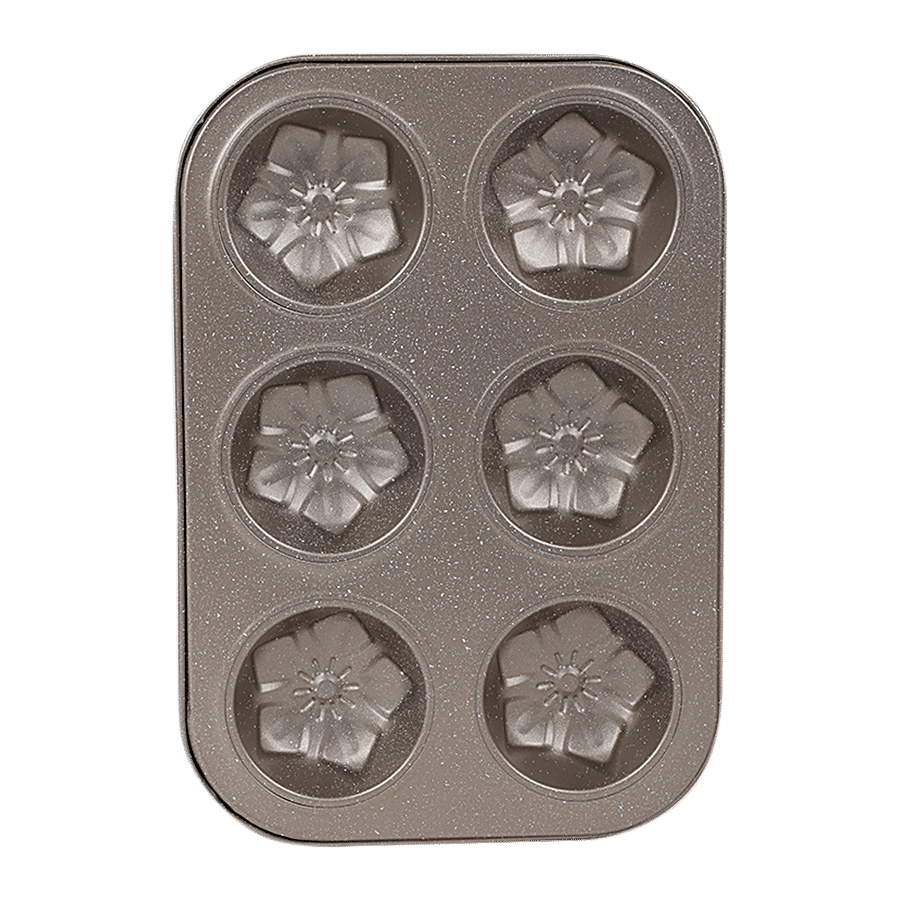 DP Metal Cupcake Moulds - Golden