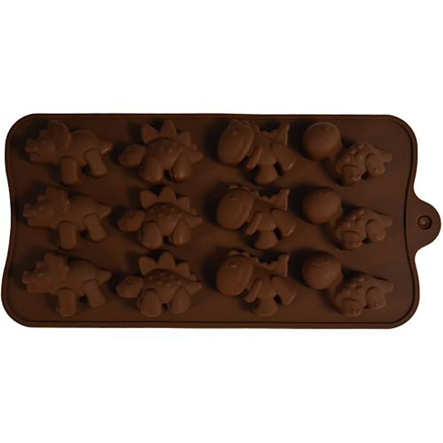 DP Silicon Chocolate Baking Mould - Dinosurous Shape