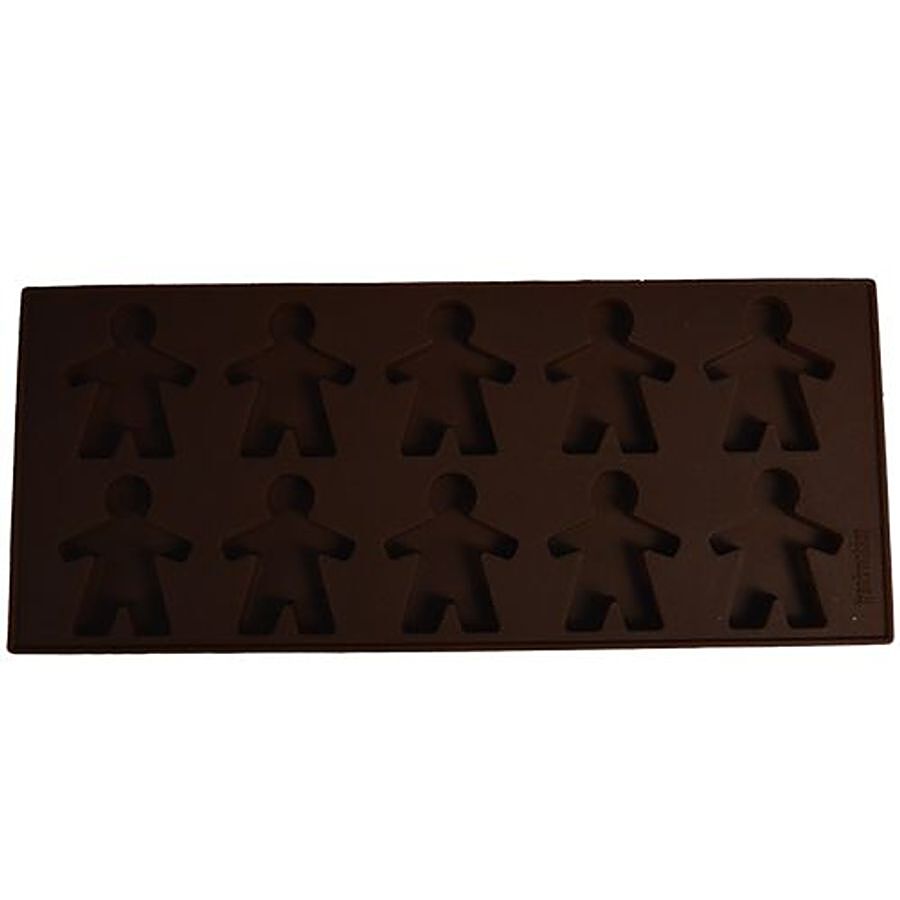 DP Silicon Chocolate Baking Mould - Human Shape Brown