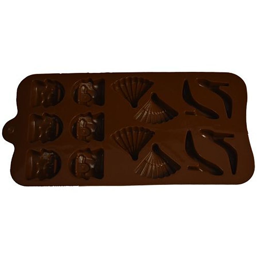 DP Silicon Chocolate Baking Mould - Multi Shapes