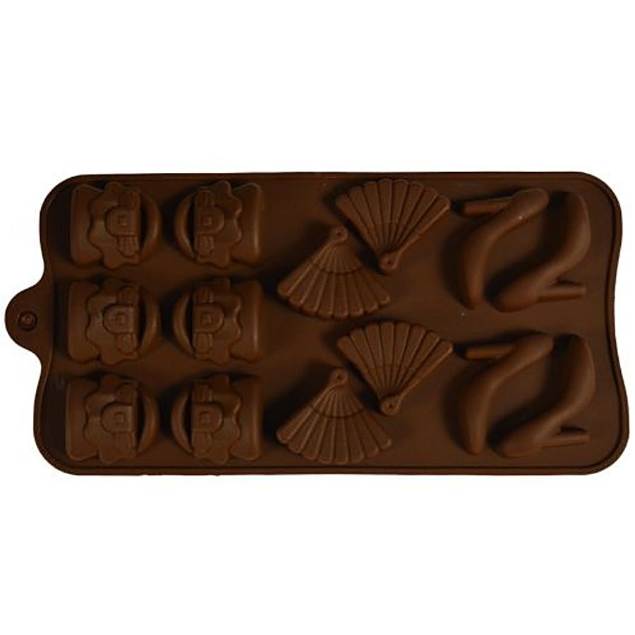 DP Silicon Chocolate Baking Mould - Multi Shapes