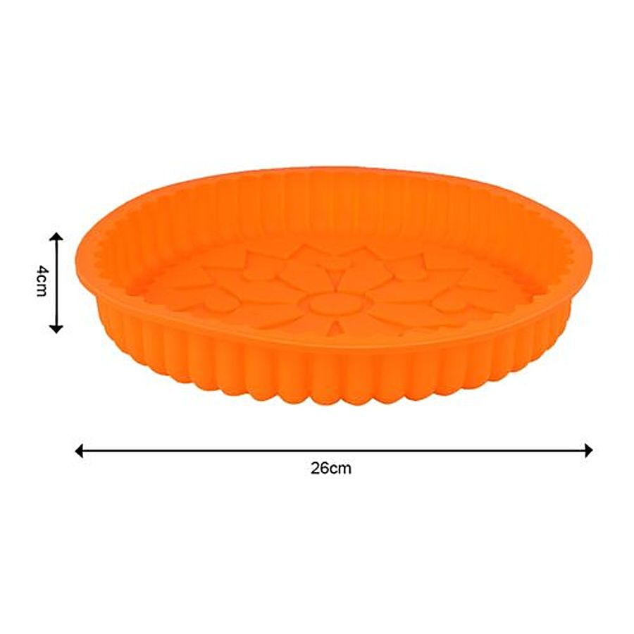 DP Silicon Chocolate Baking Mould - Orange