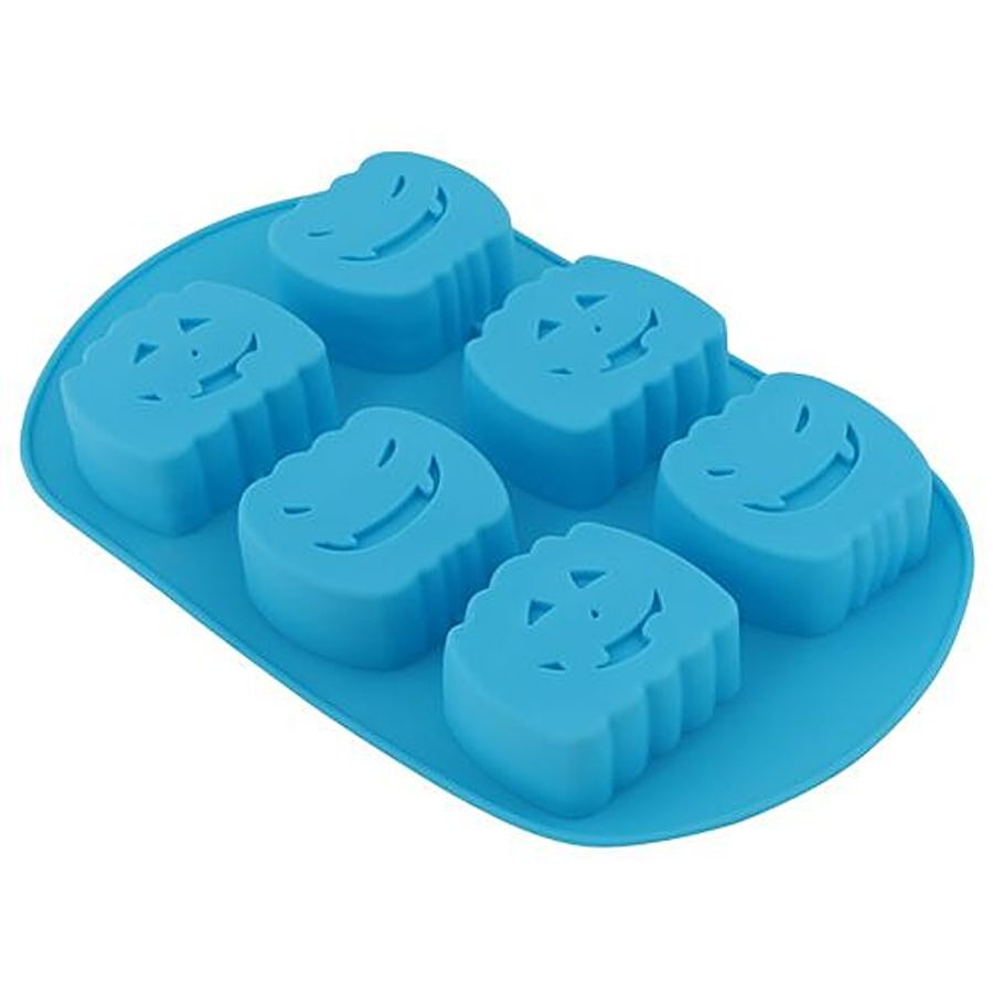 DP Silicon Cupcake/Muffin Moulds For Baking - Face Shaped