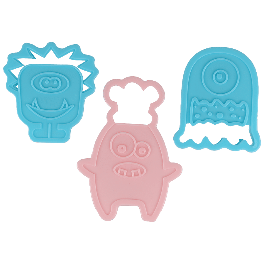 Fackelmann Cookie Cutter Set - Monster Shaped