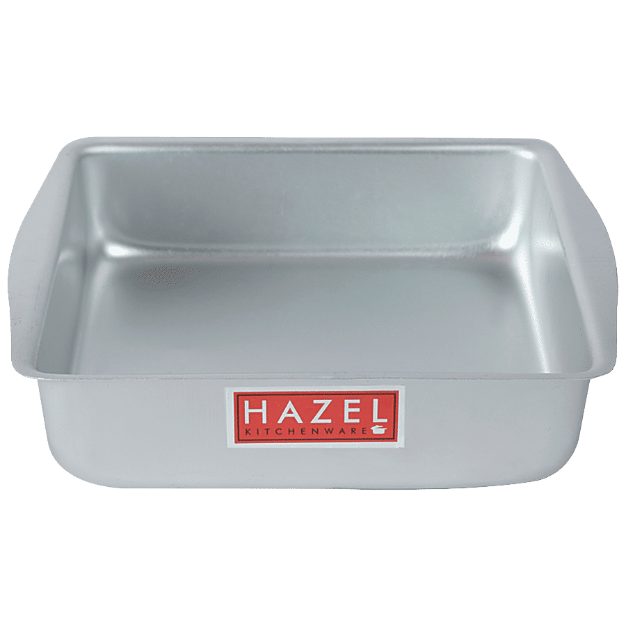 HAZEL Aluminium Square Cake Mould - Large