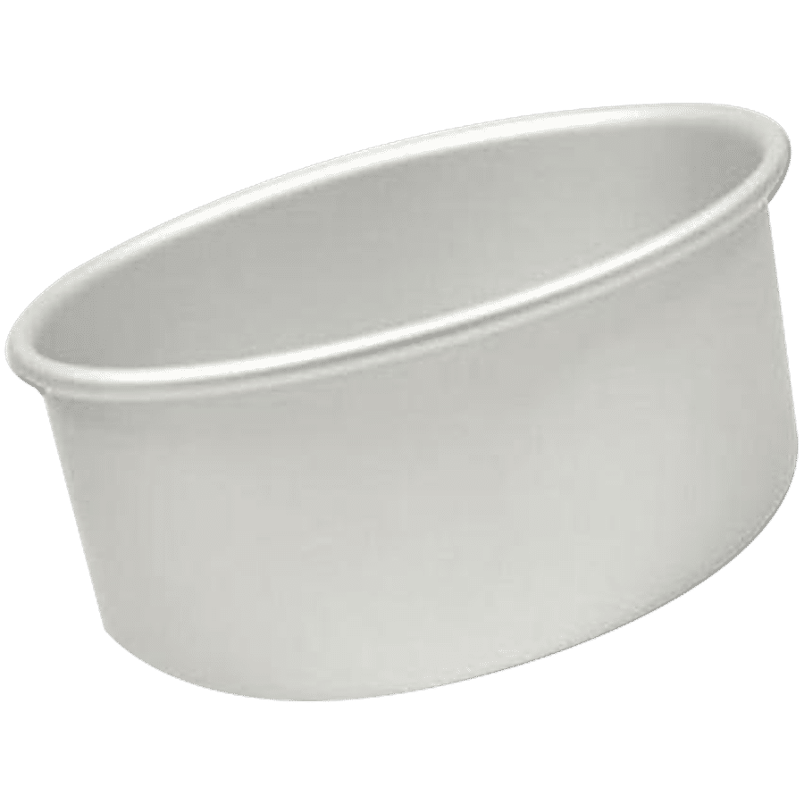 HAZEL Food Grade Aluminium Round Shape Cake Mould - 15 cm