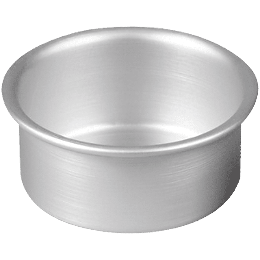 HAZEL Food Grade Aluminium Round Shape Cake Mould - 15 cm