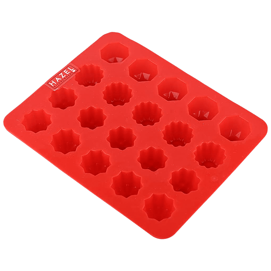 HAZEL Silicone Flower & Round Chocolate 3D DIY - Candy Baking Mould