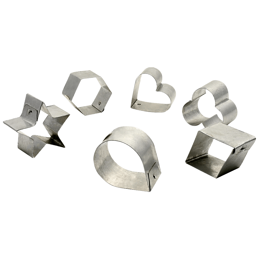 HAZEL Small Fancy Aluminium Biscuits Cookie Cutter