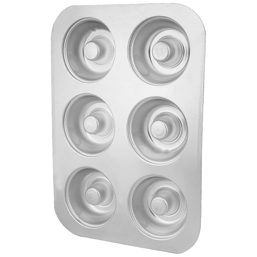 Segovia Aluminium Donut Tray - With 6 Cavities