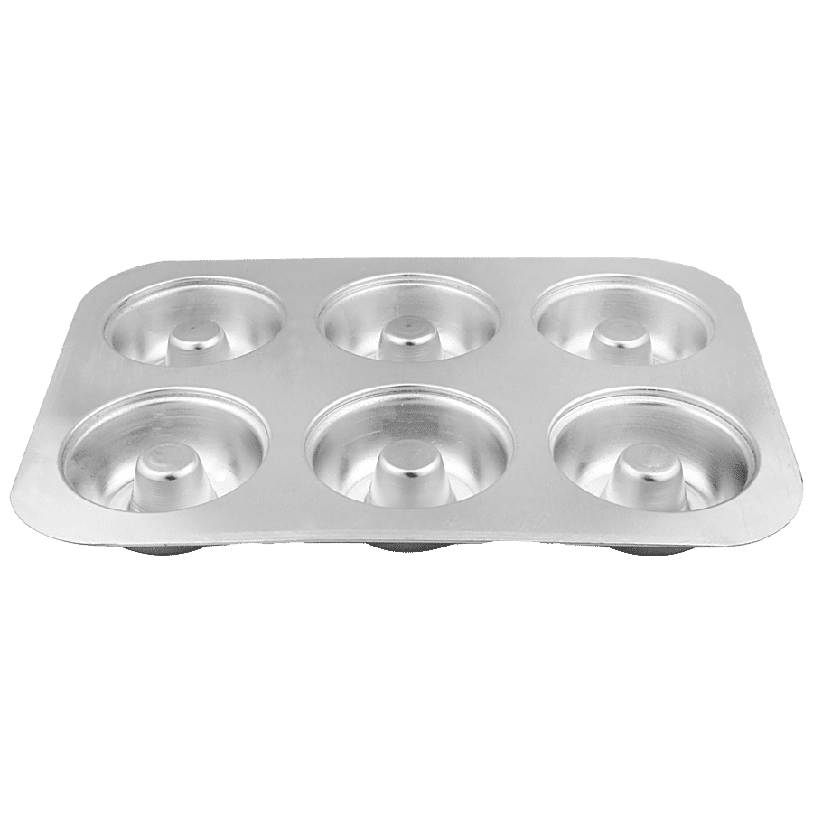 Segovia Aluminium Donut Tray - With 6 Cavities