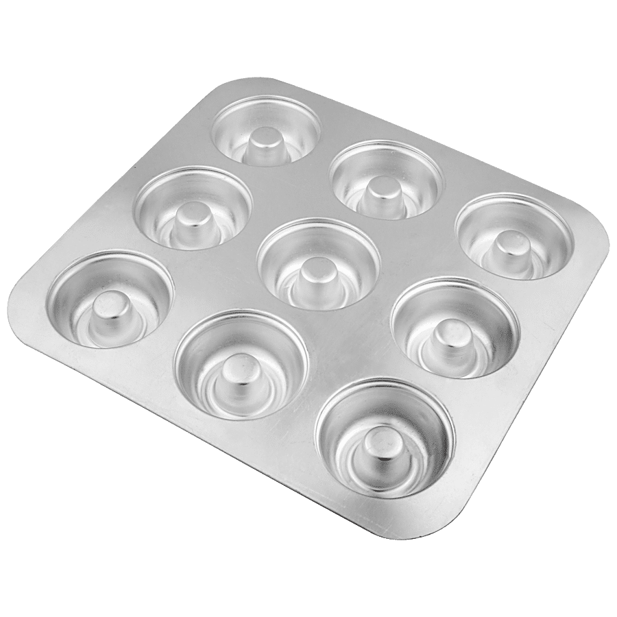 Segovia Aluminium Donut Tray - With 9 Cavities