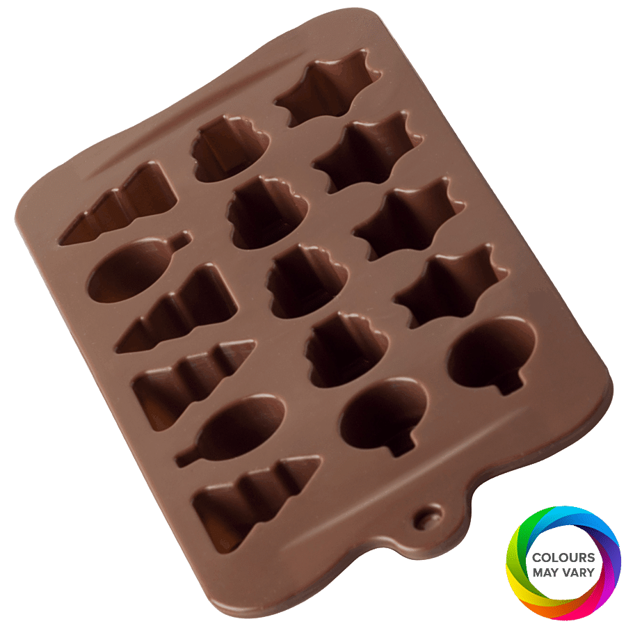 Seven seas Silicone Chocolate Mould - Assorted Design & Colour