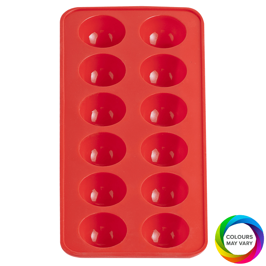 Seven seas Silicone Chocolate Mould/Ice Cube Tray - Small Round Design