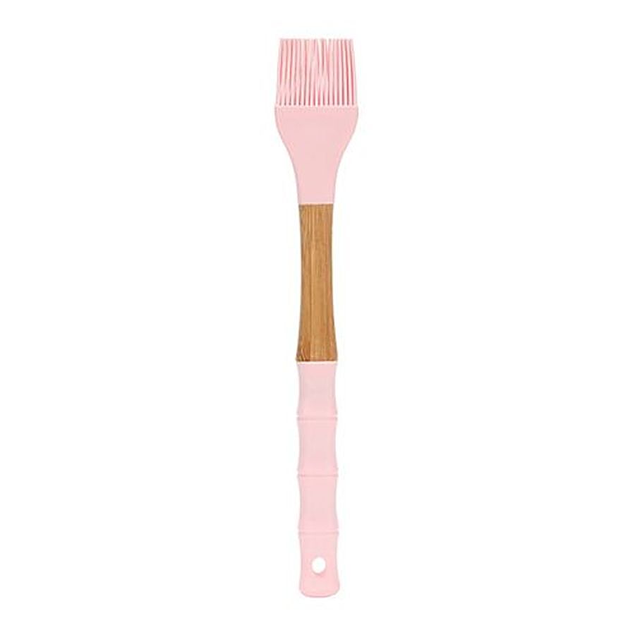 Casasunco Basting Brush Kitchen Oil Cooking Tool - Silicon Wooden