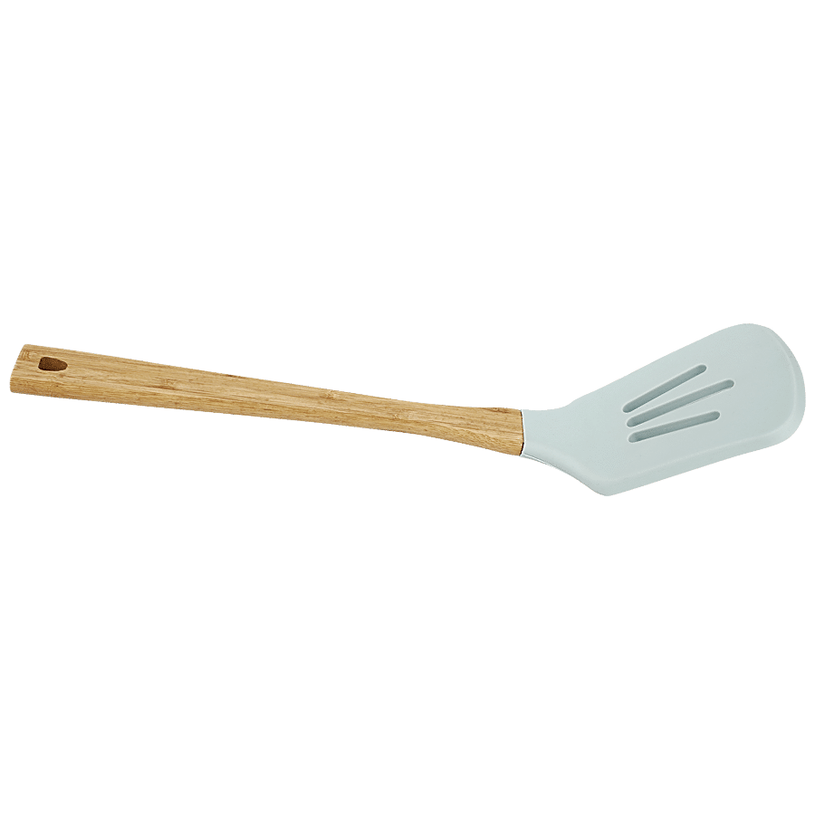 Casasunco Silicon Spatula - Wooden Handle