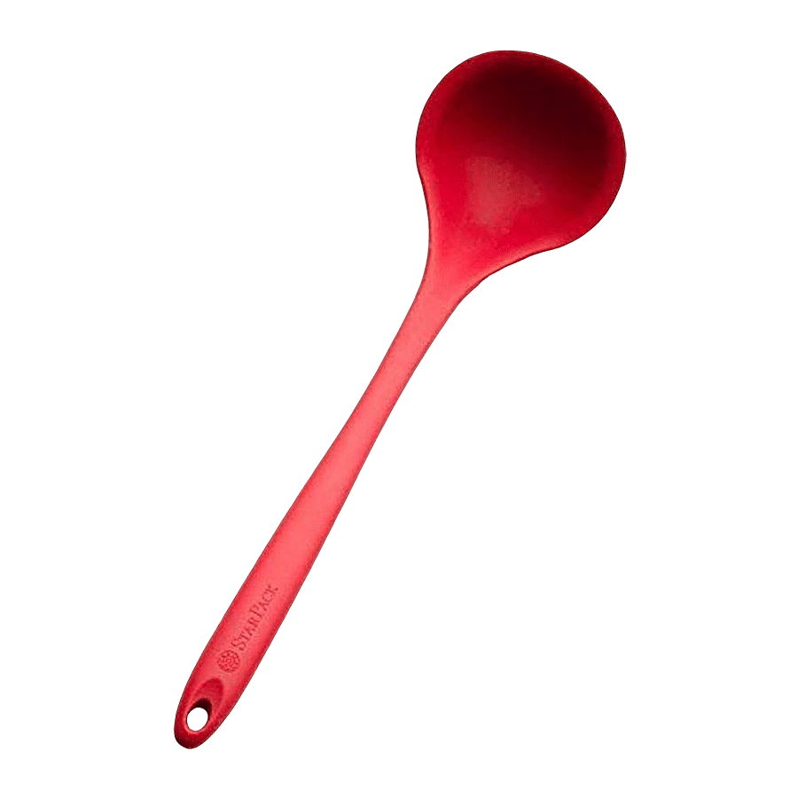 Femora Premium Virgin Silicone Ladle - Kitchen Tool For Handling Hot/Cold Food