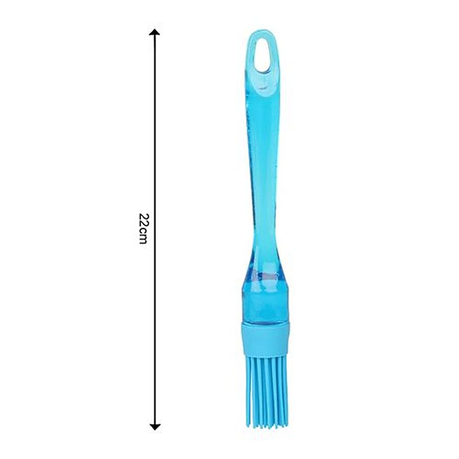 Orange Kitchen Silicone Brush - Blue