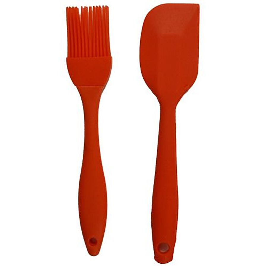 Yongsheng Cake Pastry Spatula & Brush - Small