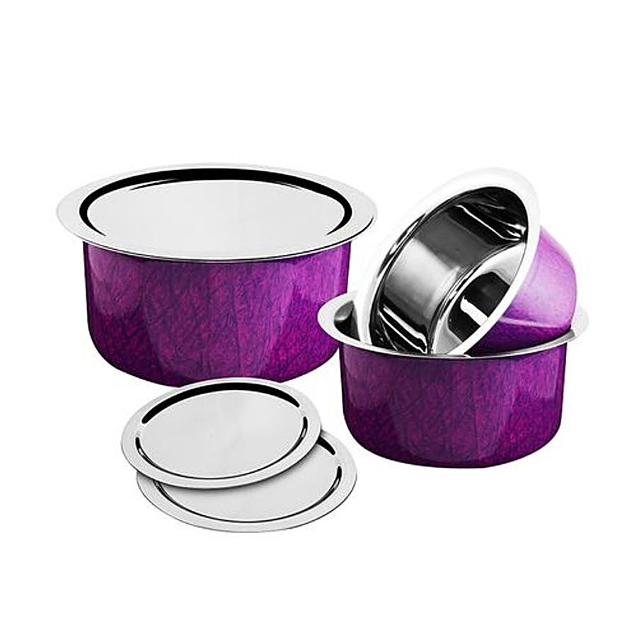 Classic Essentials Tope-Patila Combo With Lids - Stainless Steel