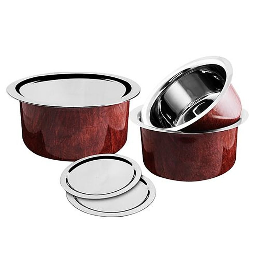 Classic Essentials Tope-Patila Combo With Lids - Stainless Steel