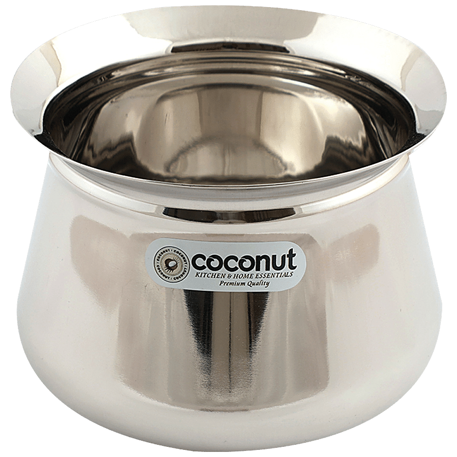 Coconut Stainless Steel Arcot Handi - Premium