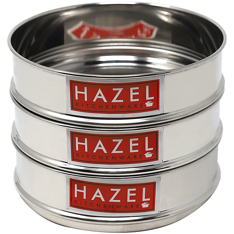 HAZEL Stainless Steel Cooker Dabba Set - Flat