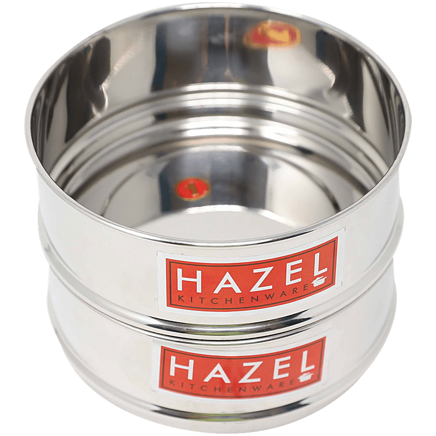 HAZEL Stainless Steel Cooker Dabba Set - Round