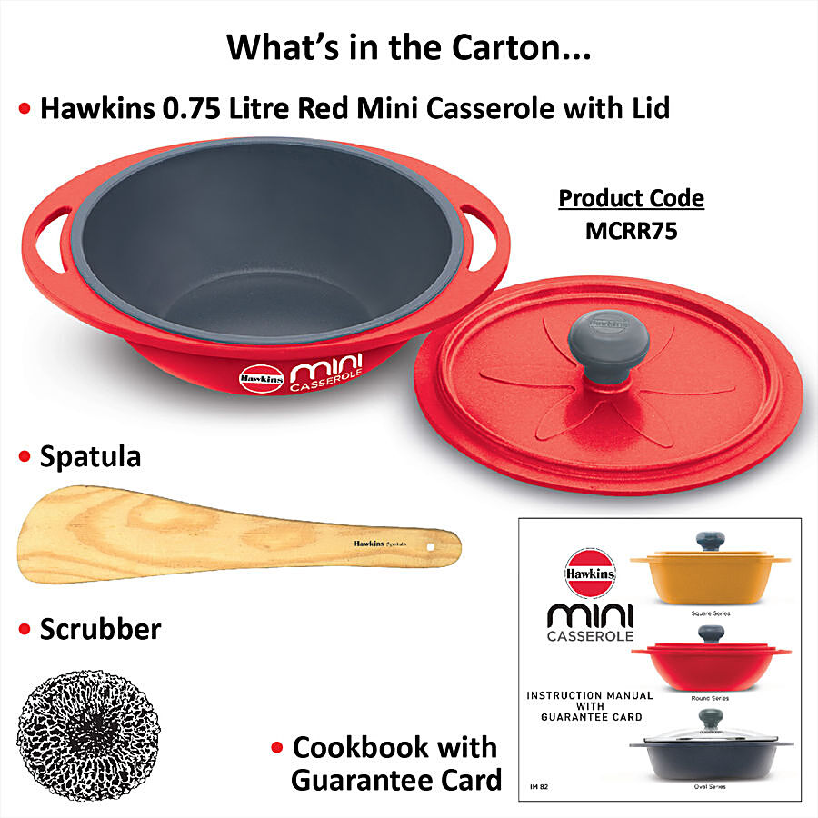 Hawkins Die-Cast Mini Casserole - With Lid