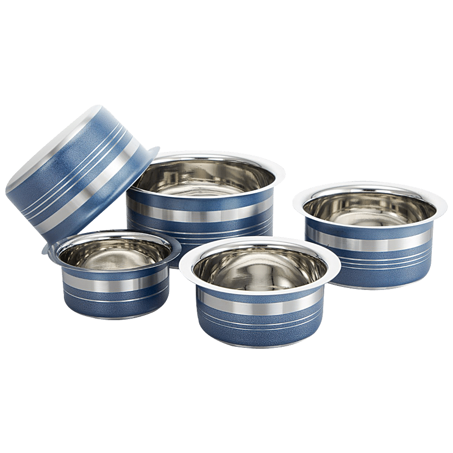 Klassi Kichen Stainless Steel Plain Tope Set - Coil