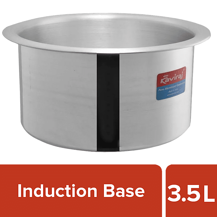 Le Kaviraj Aluminium Patila/Tope - Induction Base