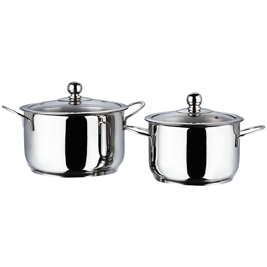 Vinod Cook N Serve Cookware Set - Induction Base