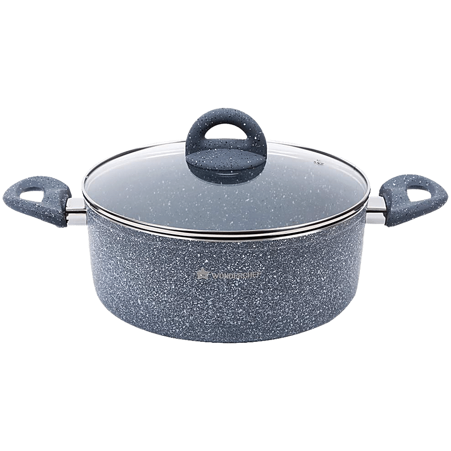 Wonderchef Granite Non-Stick Casserole - Induction Base