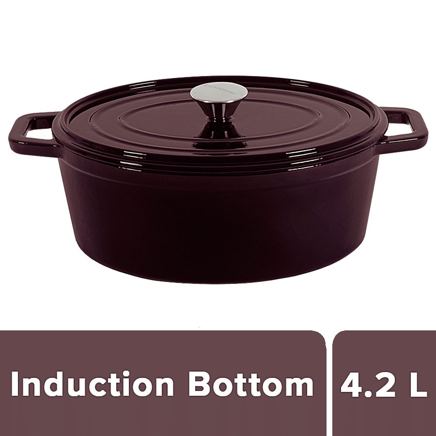 Wonderchef Oval Casserole - Induction Base