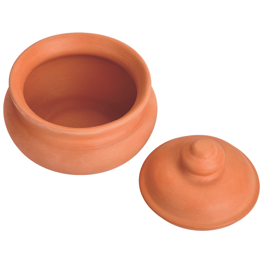 mbc Clay Curd Bowl With Lid - Eco-Friendly