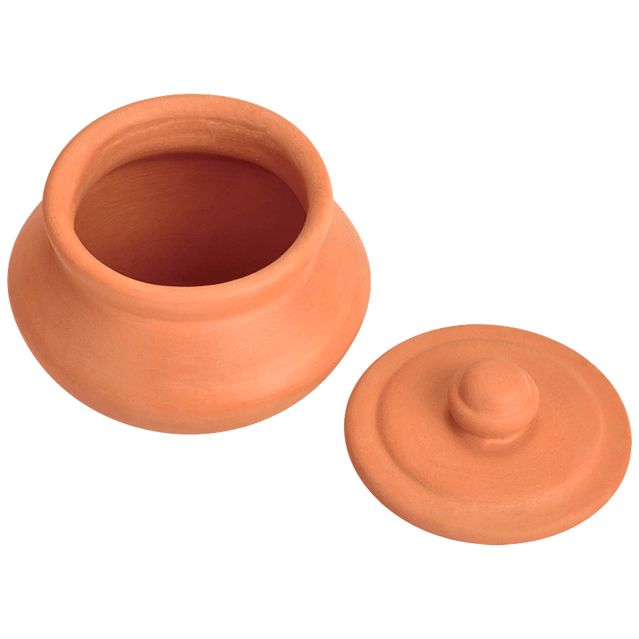 mbc Clay Curd Bowl With Lid - Eco-Friendly